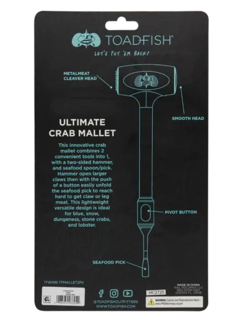 Load image into Gallery viewer, Toadfish Ultimate Crab Mallet

