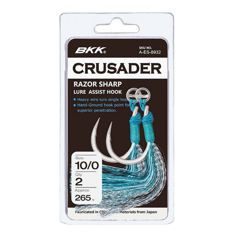 Load image into Gallery viewer, BKK Crusader Assist Hooks [SIZ:10/0]

