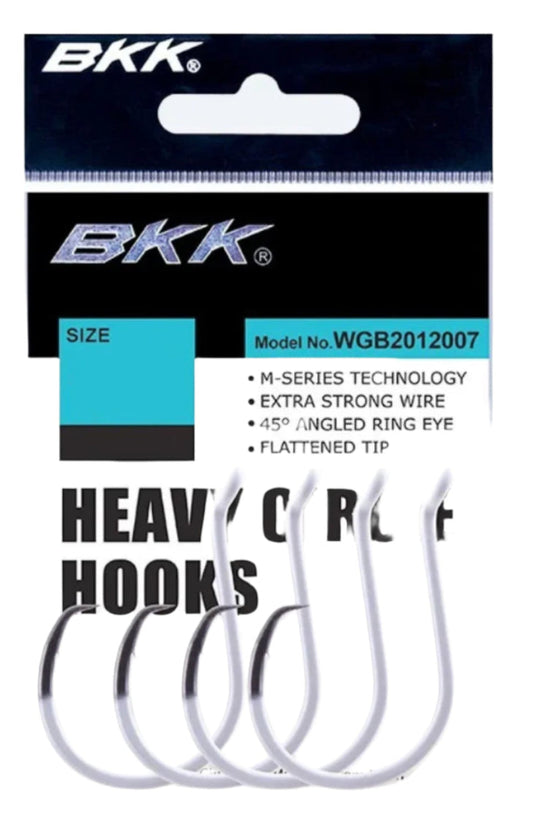 BKK Heavy Circle Hook - GLOW [SIZ:6]