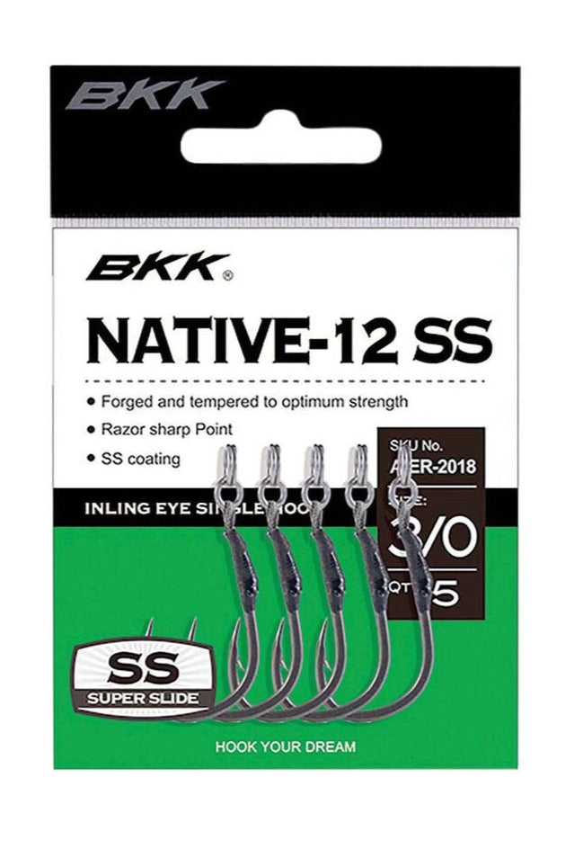 Load image into Gallery viewer, BKK Native-12 SS Hooks [SIZ:6]
