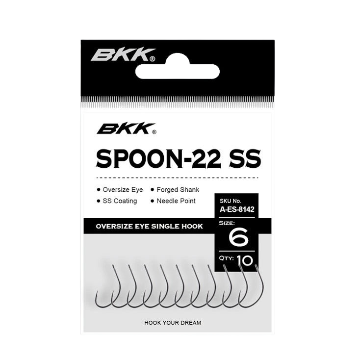 Load image into Gallery viewer, BKK Spoon-22 SS Hooks [SIZ:4]
