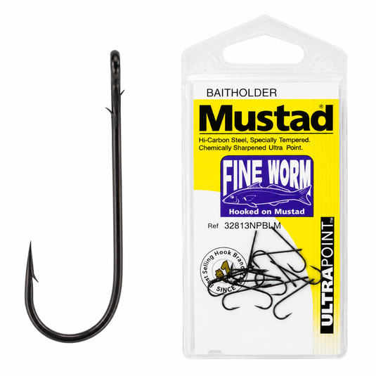Mustad Fine Worm Hooks [SIZ: