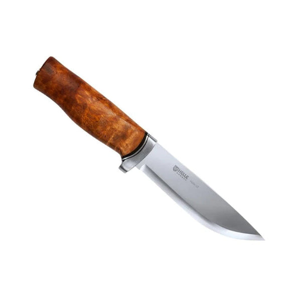 Load image into Gallery viewer, HELLE GT Knife  H3LS - 4.84 Inch Blade - Curly Birch Handle 123mm
