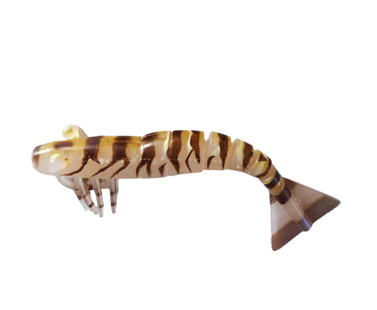 Dirty Tackle The Dirty Prawn 120mm 5" (3 Pack) [COL:Brown Town]