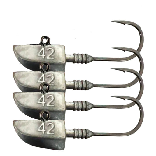 Dirty Tackle Offshore Series Jigheads (4 Pack) [SIZ:7/0 28g]
