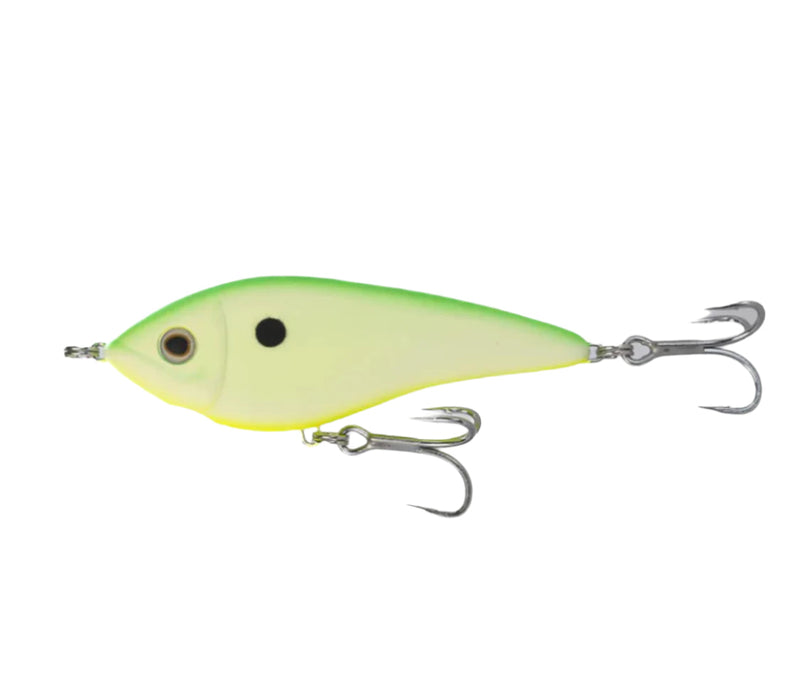 Load image into Gallery viewer, Dirty Tackle The Jimmy Wiggle 125mm 65g [COL:Lemon Squeeze]
