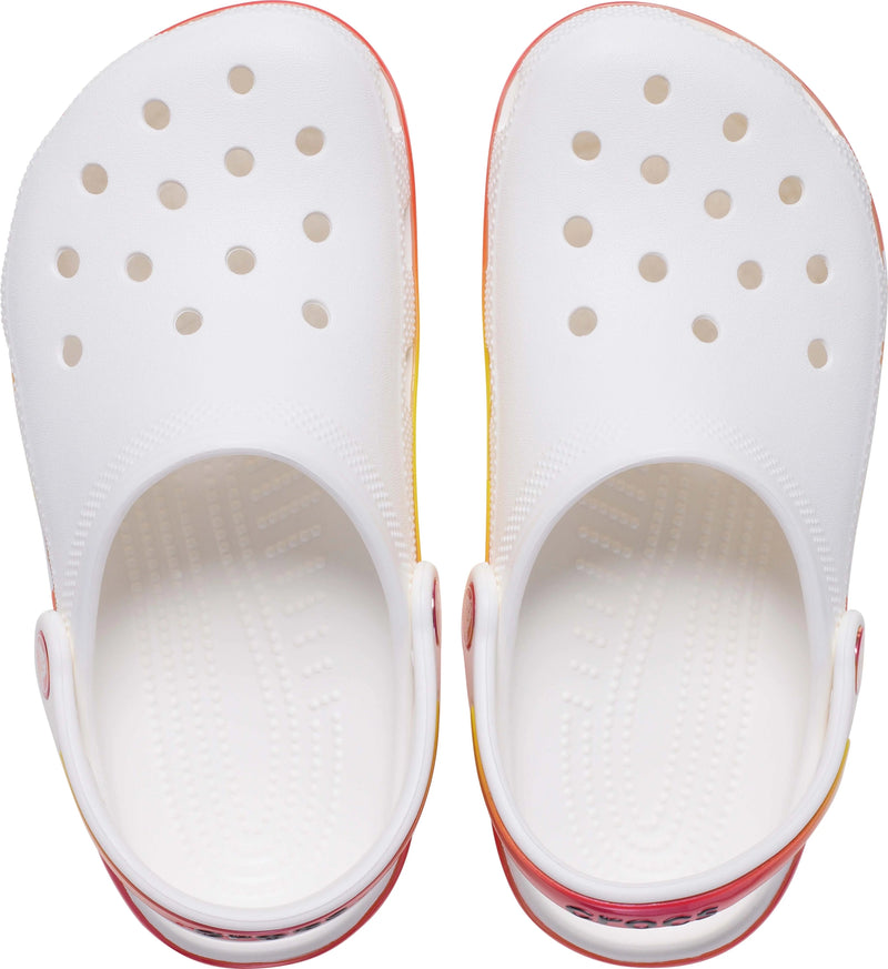 Load image into Gallery viewer, Crocs Reflector Classic Clog Toddler - White/Multi
