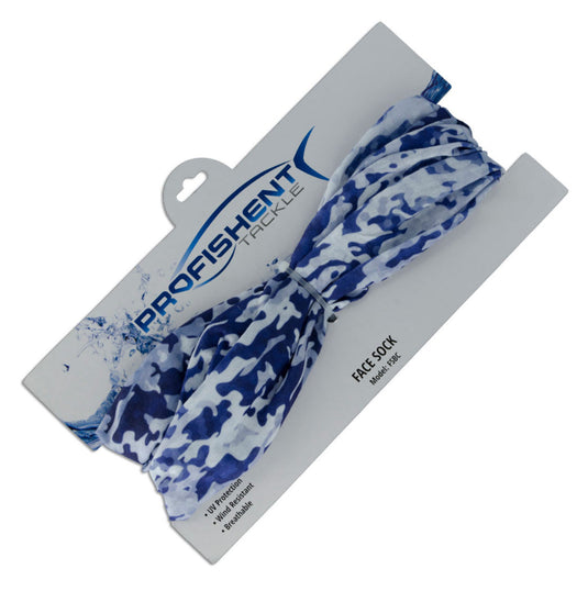 Profishent Face Sock [COL:Blue Camo]