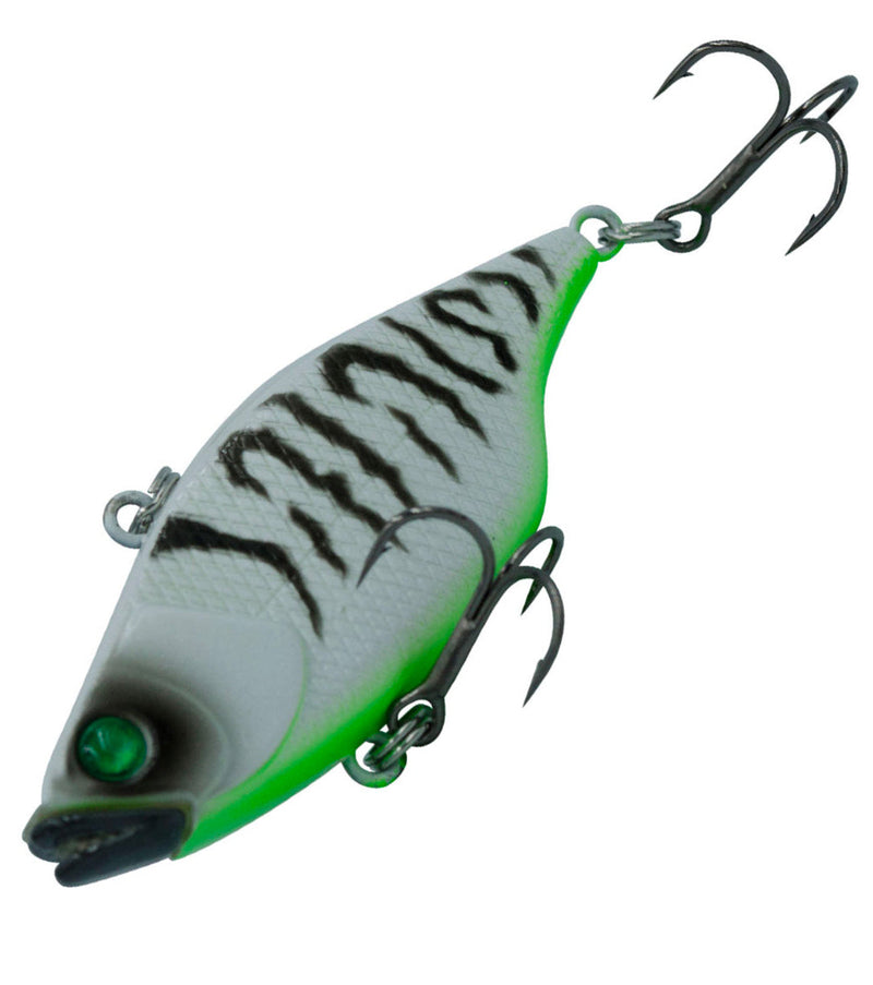 Load image into Gallery viewer, Profishent Vixen Vibe 65 11g [COL:White Black Chartreuse (]

