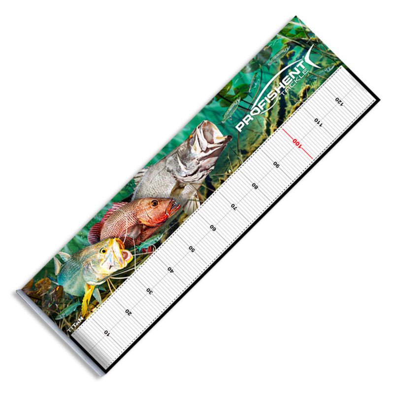 Load image into Gallery viewer, Profishent Measure Mat [DES:Threadfin/Jack/Barra 130]
