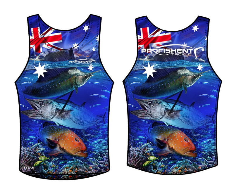 Load image into Gallery viewer, Profishent Sublimated Singlets  - Adult
