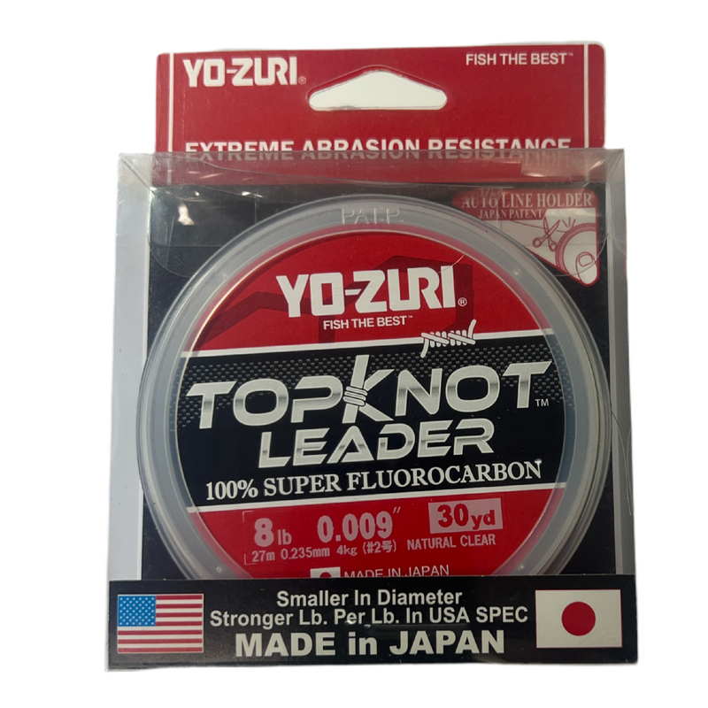Load image into Gallery viewer, Yo Zuri Top Knot 100% Fluro Leader 30yds [LIN:20lb]
