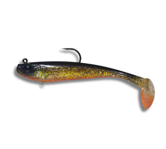 Profishent Vixen Shad 150mm 44g [COL:Gold Black Orange (GBO)]
