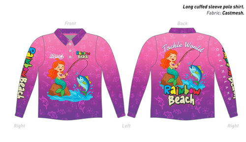 Tackle World GIRLS Mermaid Jersey
