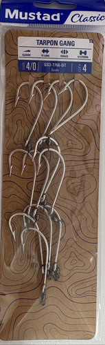 Mustad Tarpon 3 Hook Gang GS3-7766DT