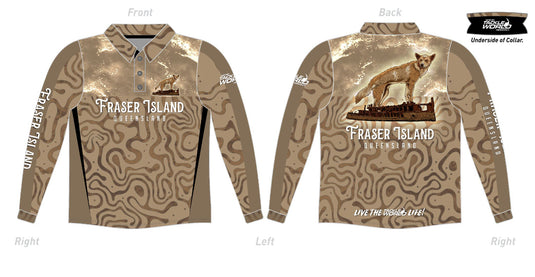 Tackle World Fraser Island (K'Gari) Dingo Fishing Jersey