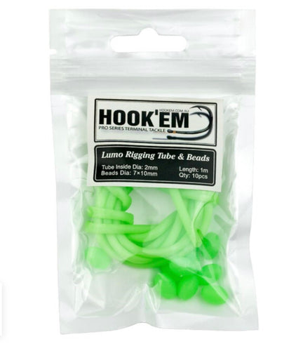 Hook'em Fluro Bead & Tube Packs