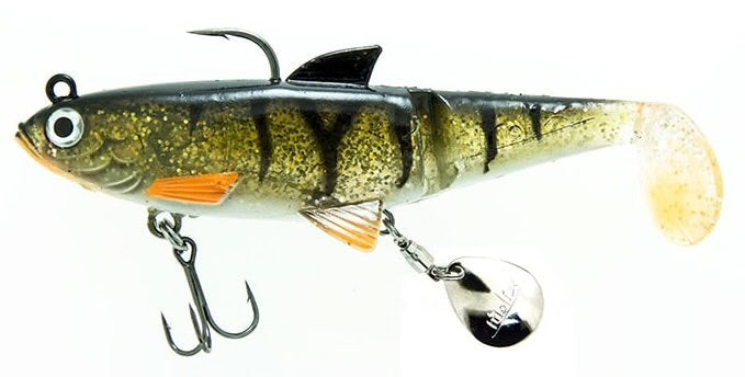 Load image into Gallery viewer, Molix Shad 140 Swimbait [COL:Perch]
