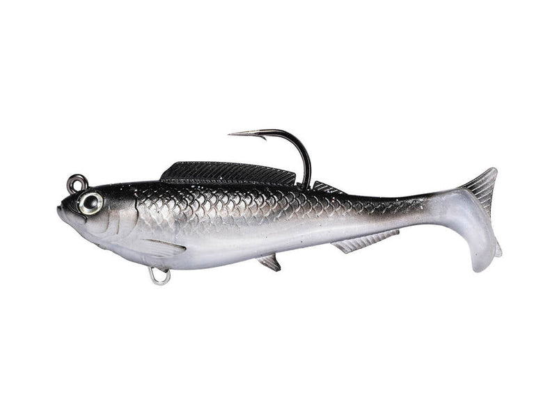 Load image into Gallery viewer, Zman Hercules Swim Bait 3 1/4 oz (2 Pack) [COL:Mulletron]
