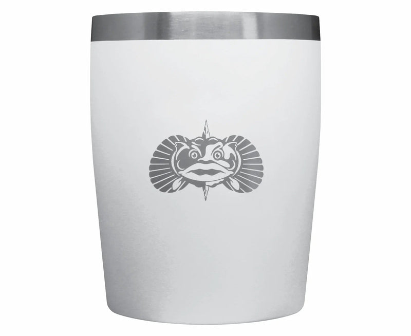 Load image into Gallery viewer, Toadfish Non Tipping Rocks 10oz Tumbler [COL:White]

