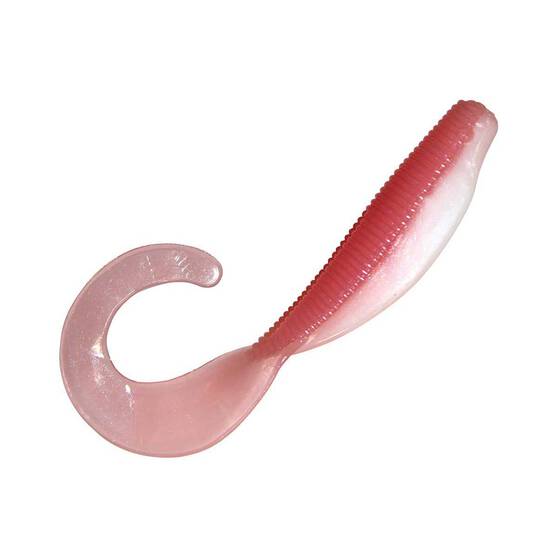 Load image into Gallery viewer, Zman StreakZ Curly TailZ 7" (3 Pack) [COL:Coconut Ice Glow]
