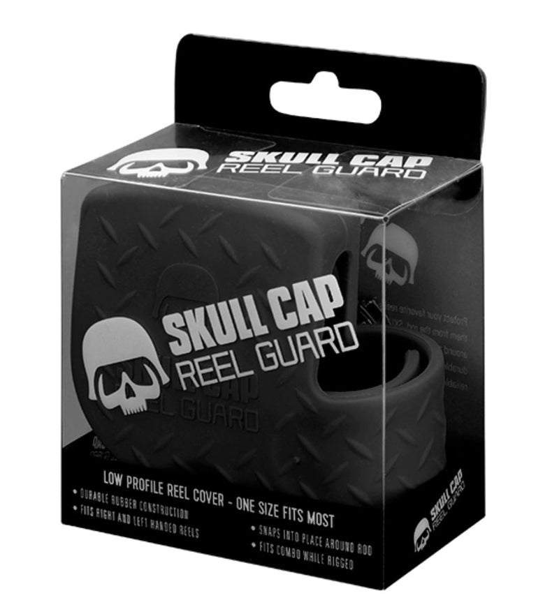Load image into Gallery viewer, Skull Cap Reel Guard [COL:Black]
