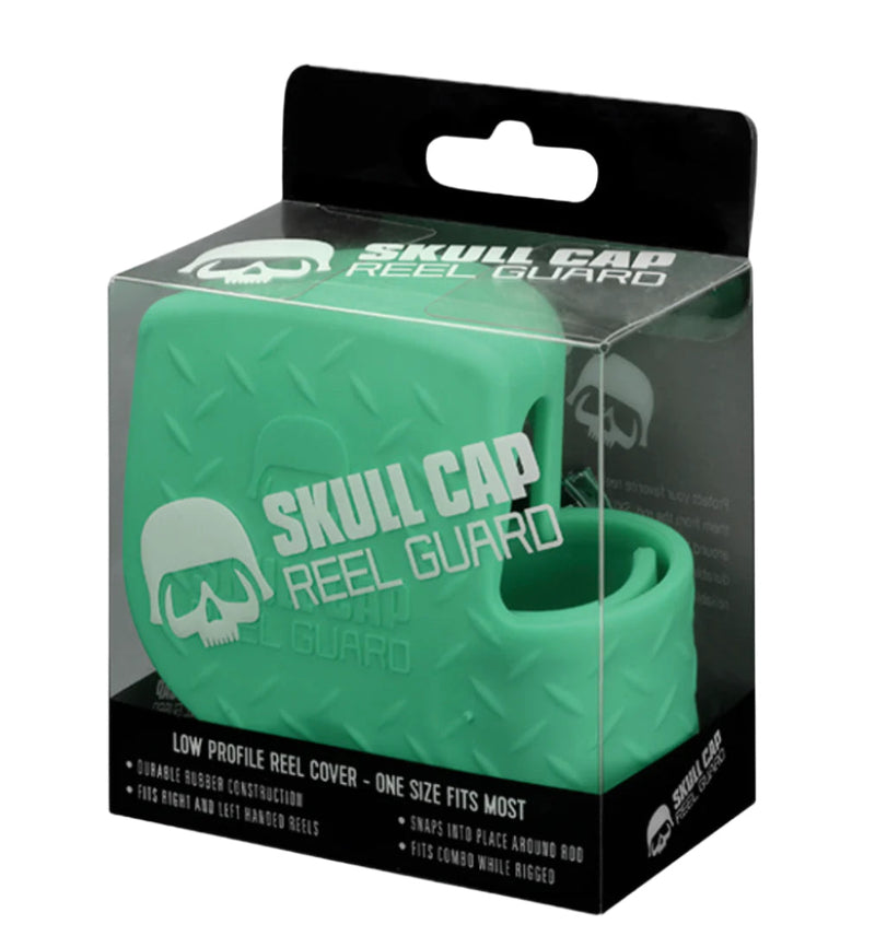 Load image into Gallery viewer, Skull Cap Reel Guard [COL:Teal]
