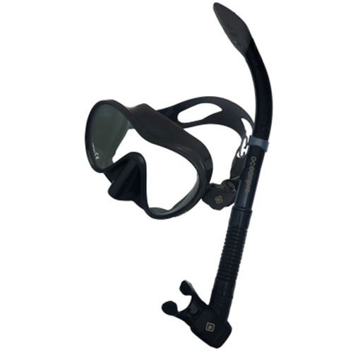 Load image into Gallery viewer, Ocean Pro Oberon Mask/Snorkel Set
