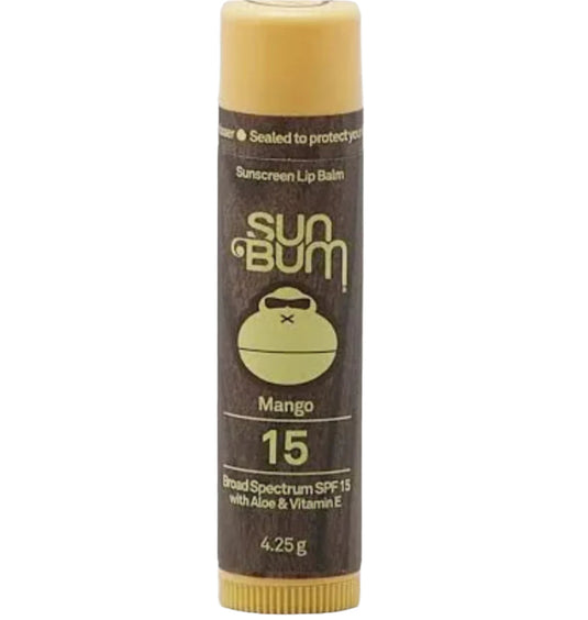 Sun Bum Sunscreen Lip Balm SPF 15 (4.25g) [FLA:Mango]