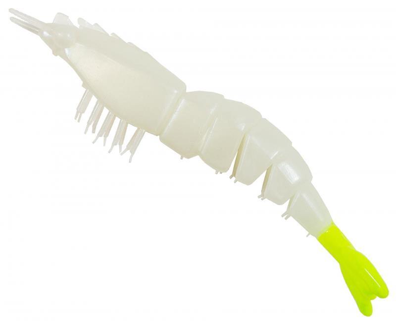 Load image into Gallery viewer, Zman EZ ShrimpZ 3.5" (4 Pack) [COL:Glow Chartreuse]
