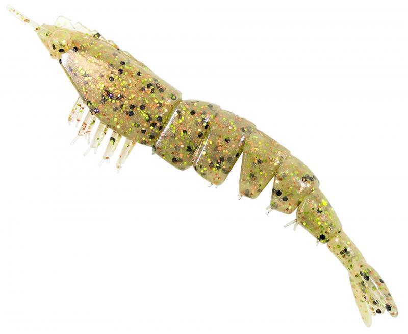 Load image into Gallery viewer, Zman EZ ShrimpZ 3.5" (4 Pack) [COL:Greasy Prawn]
