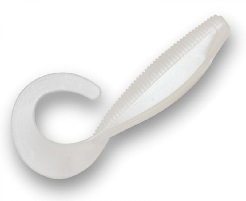 Load image into Gallery viewer, Zman StreakZ Curly TailZ 4" (5 Pack) [COL:Smoke Silver]
