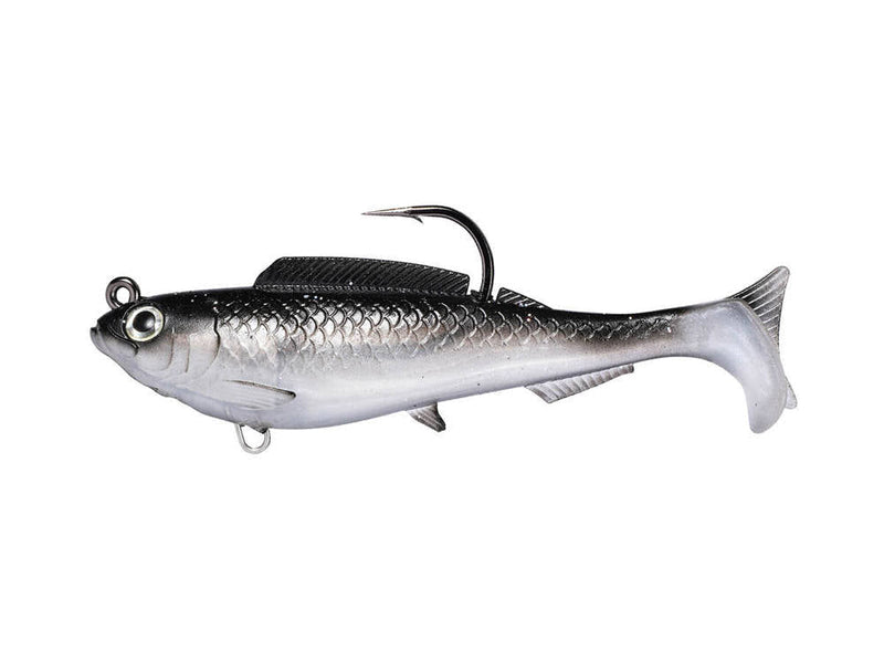 Load image into Gallery viewer, Zman Hercules Swim Bait 4" 3/8 oz [COL:Mulletron]
