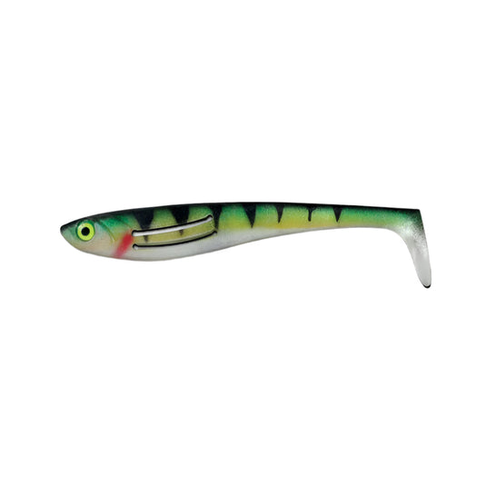 Zerek Flat Shad Pro [SIZ:3.5 Inch COL:Red Fin]
