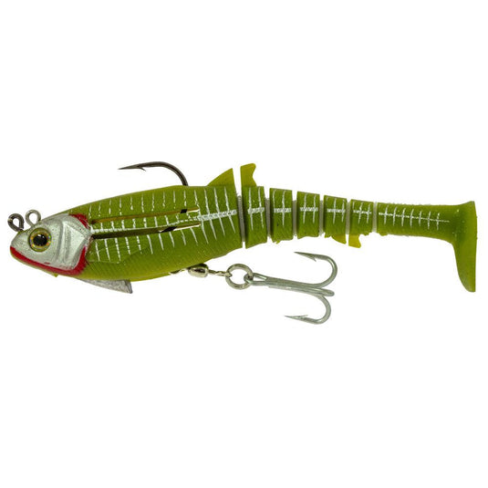 Zerek Flat Shad X Jighead 130mm [COL:Bait Fish]