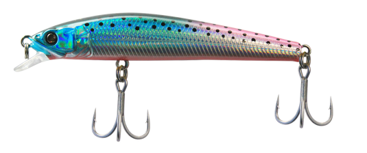 Zerek Long Trail 85mm [COL:Electric Blue Pink Trout]