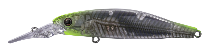 Load image into Gallery viewer, Zerek Tango Slim Jerk 115mm Suspending Lure [COL:Chartreuse Ghost]

