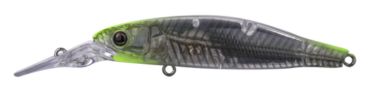 Zerek Tango Slim Jerk 115mm Suspending Lure [COL:Chartreuse Ghost]