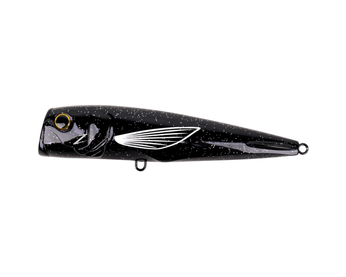 Load image into Gallery viewer, Zerek Reefbu 200 Diving Popper [COL:Black Flying Fish]
