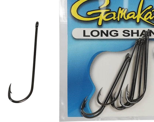 Gamakatsu Long Shank Nickle (Value Pack 25pk) [SIZ: