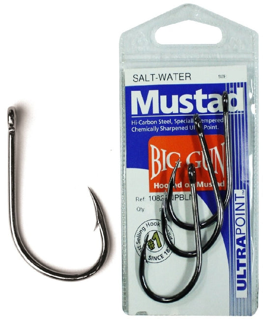 Mustad Big Gun Hooks - sml pk [SIZ:10/0]