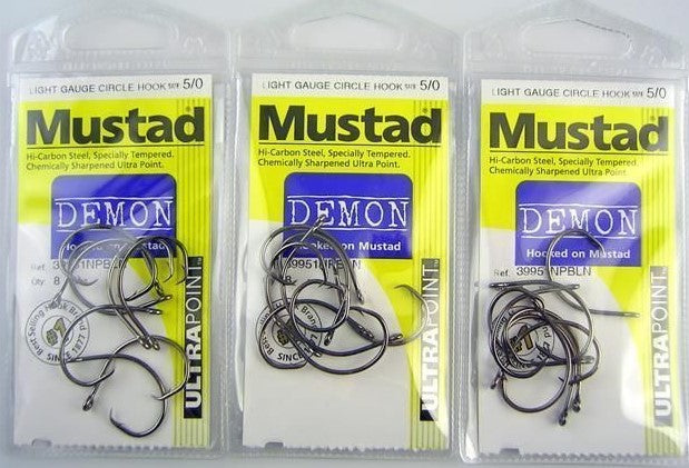 Load image into Gallery viewer, Mustad Demon Hooks [SIZ:#6]
