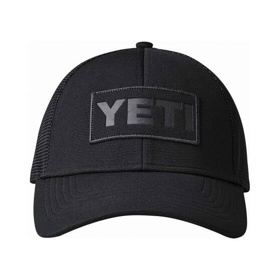 Load image into Gallery viewer, Yeti Patch Trucker Cap [COL:Black Patch on Black Cap]
