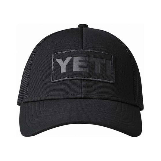 Yeti Patch Trucker Cap [COL:Black Patch on Black Cap]