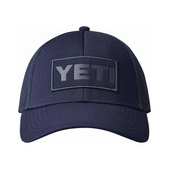 Load image into Gallery viewer, Yeti Patch Trucker Cap [COL:Navy Patch on Navy Cap]
