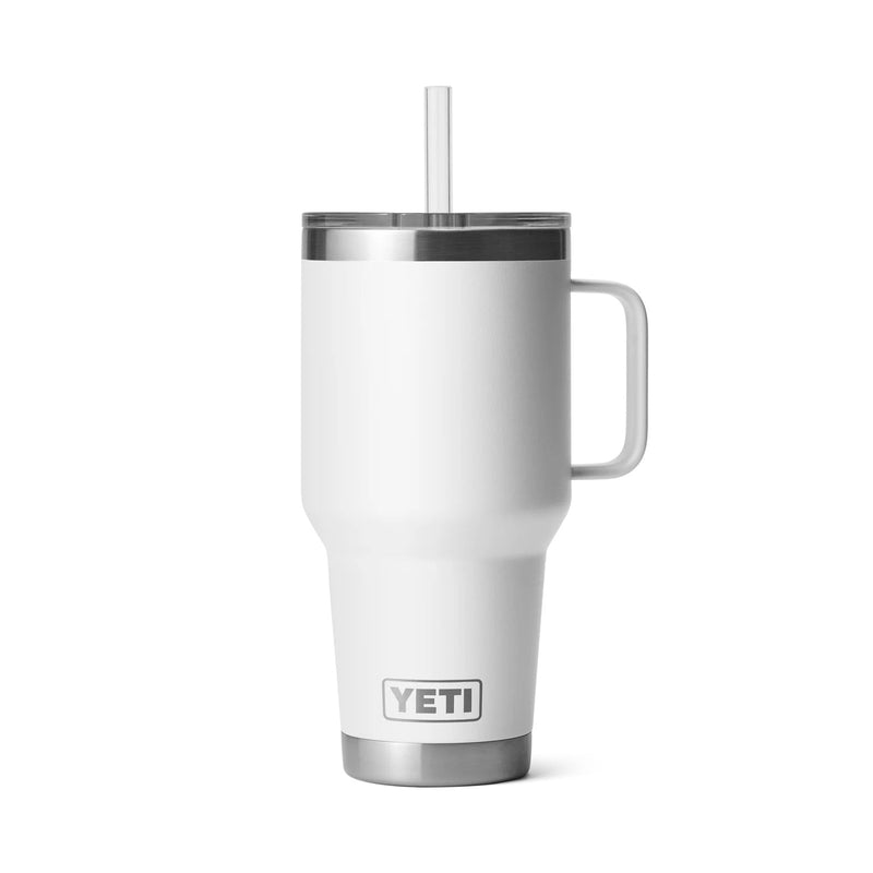 Load image into Gallery viewer, YETI Rambler Straw Mug 35 oz (1L) [COL:White]

