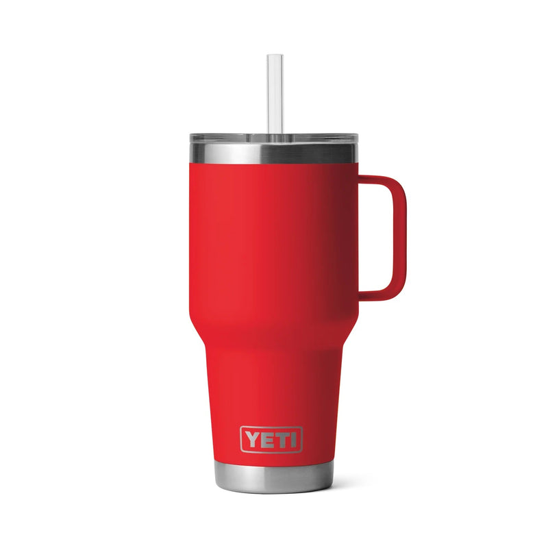 Load image into Gallery viewer, YETI Rambler Straw Mug 35 oz (1L) [COL:Rescue Red]
