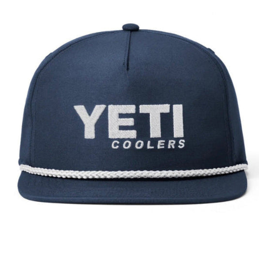 YETI Coolers Flat Brim Rope Hat [COL:Navy]