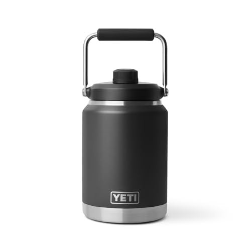 YETI Rambler Jug Half Gallon (1.9L) [COL:Black]