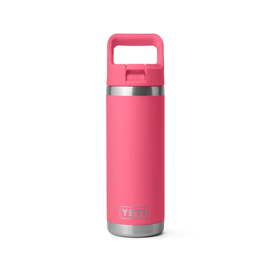 YETI Rambler Straw Bottle 18 oz (532ml) [COL:Tropical Pink]